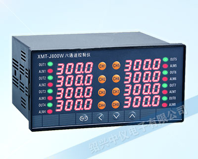XMT-J800八路溫度顯示控制儀